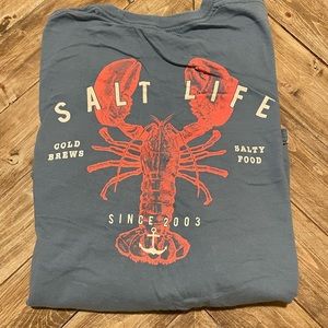 Long Sleeve Salt Life t shirt. Size large
